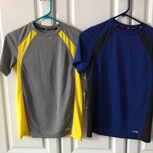 2 Tek Gear boys shirts size large